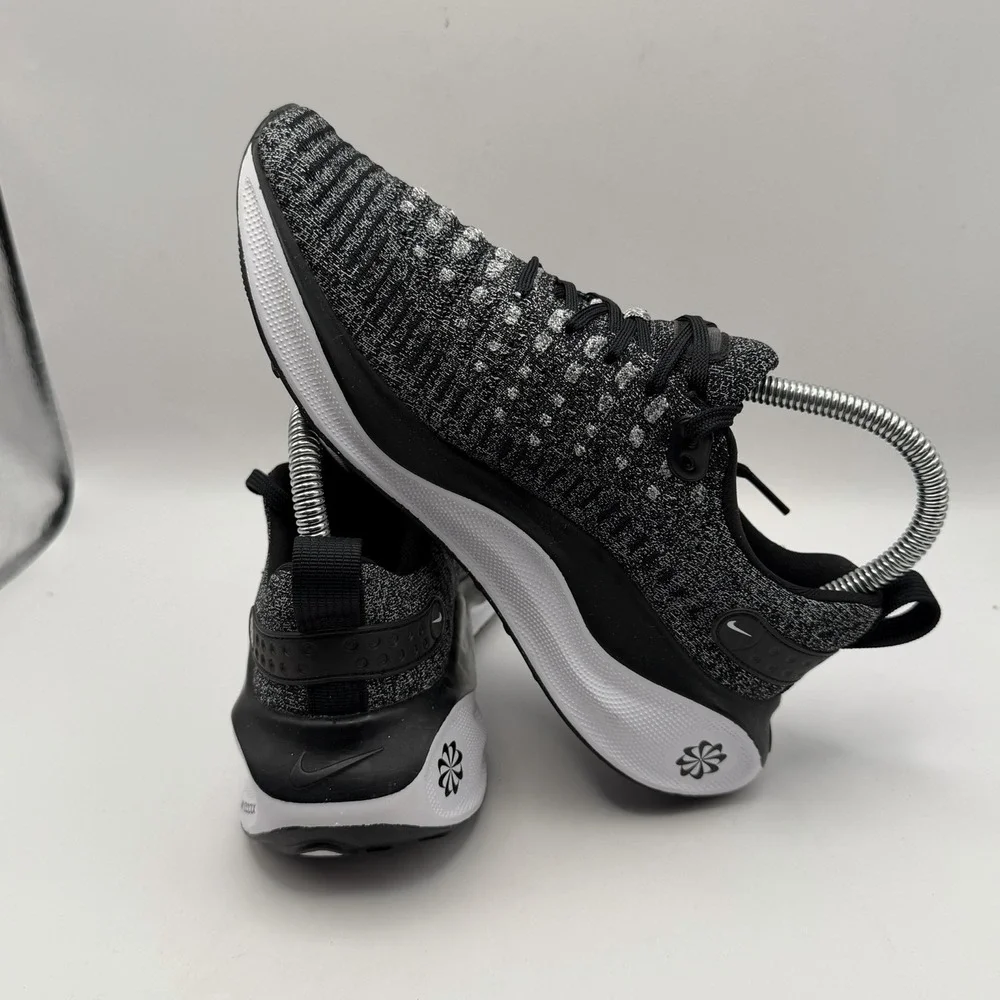 Womens Size 6 Nike ReactX Infinity Run 4 Black White Running Shoes‎ DR2670 003